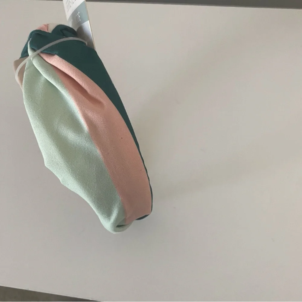 Pink and Green Head Band Hair Accessory - Picture 4 of 5